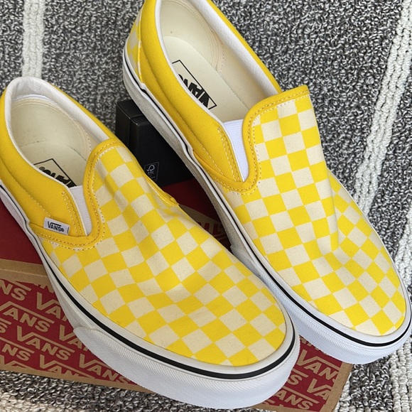 Vans Classic Slip-On Checkerboard Cybrylwtrwt MENS - Picture 7 of 16